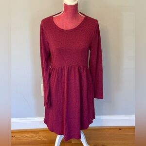 Womens Size Large Pink Sweater Dress New Without Tags - Never Worn